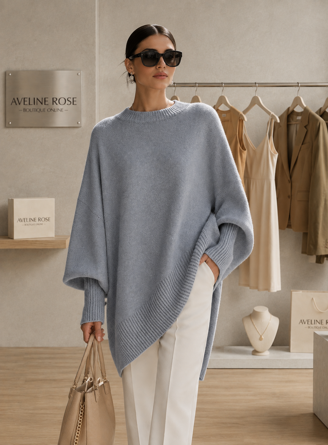 Elowen™ | Oversized Knitted Jumper