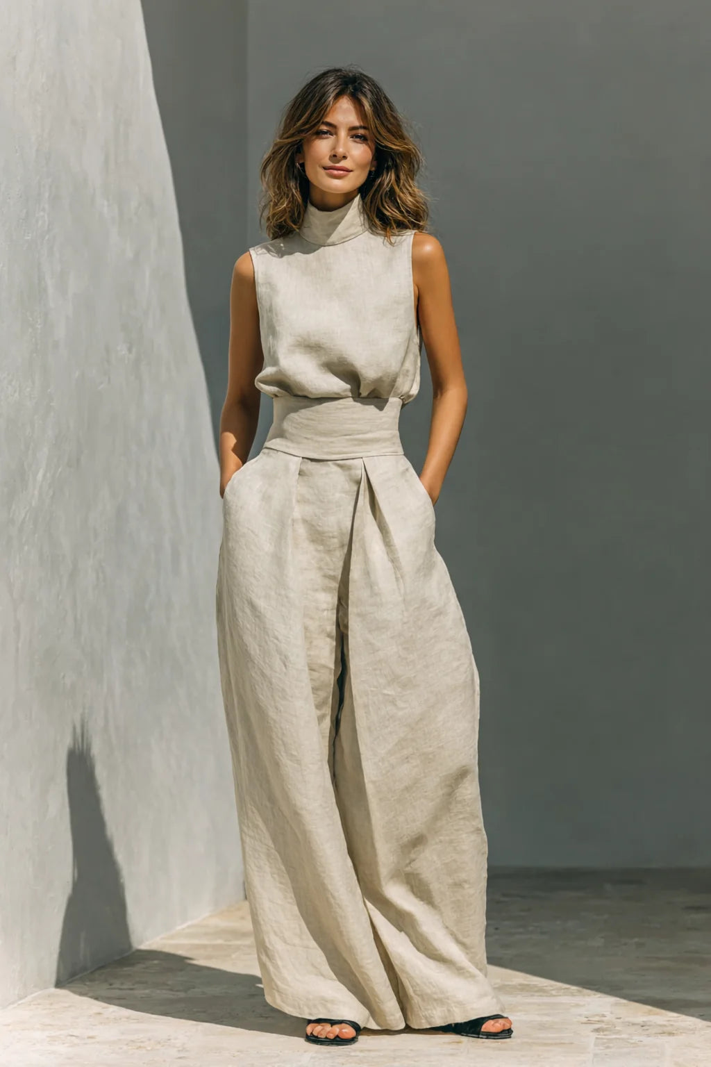 Sienna – Lightweight Linen Two-Piece Set