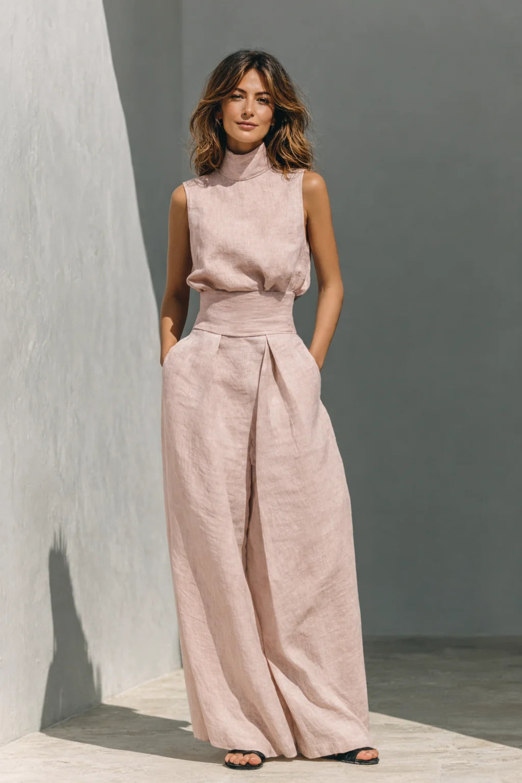 Sienna – Lightweight Linen Two-Piece Set