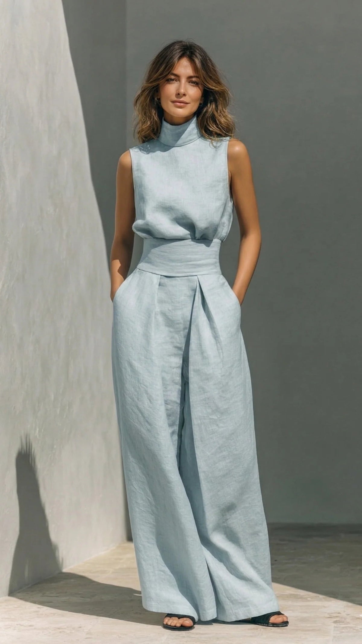 Sienna – Lightweight Linen Two-Piece Set