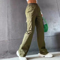 Petra | High Waist Cargo Trousers