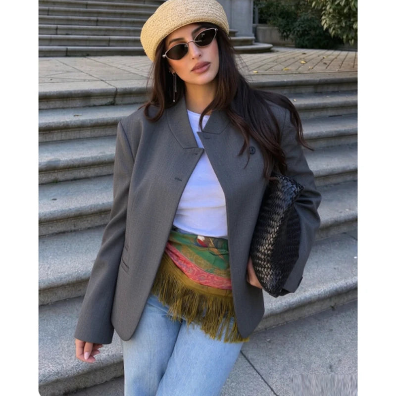 Theodora | Relaxed Travel Blazer