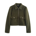 Sylvie | Zip-Up Pocket Street Coat