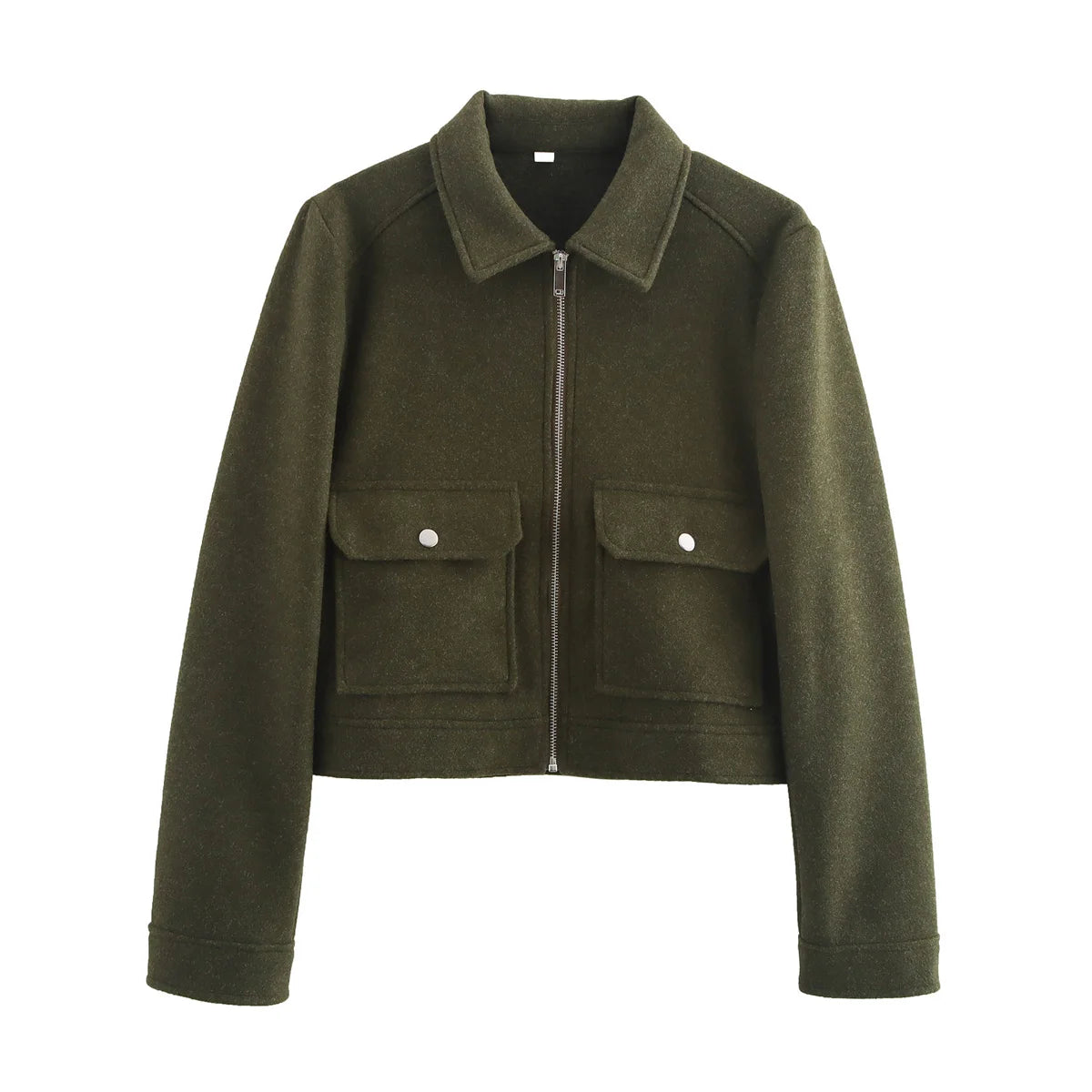 Sylvie | Zip-Up Pocket Street Coat