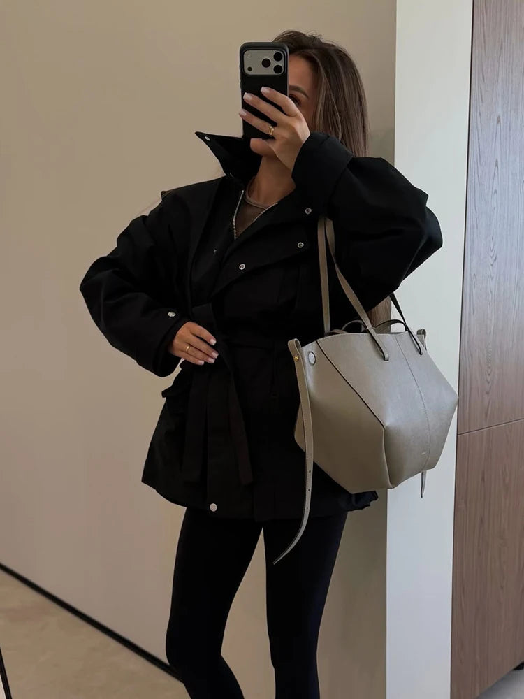 Constance | Belted Double Breasted Trench