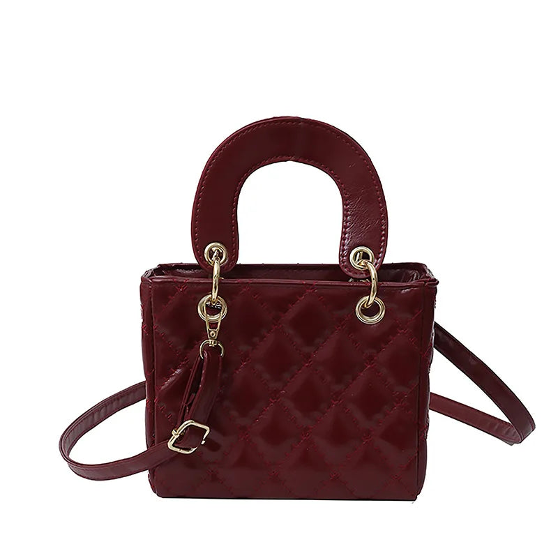 Adeline | Diamond Grid Mini Crossbody