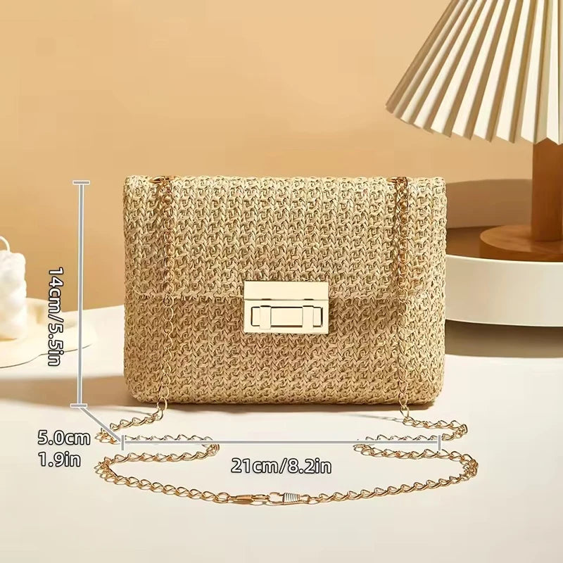 Phoebe | Chain Strap Evening Crossbody Bag