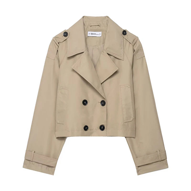 Audrey | Double Breasted Vintage Trench