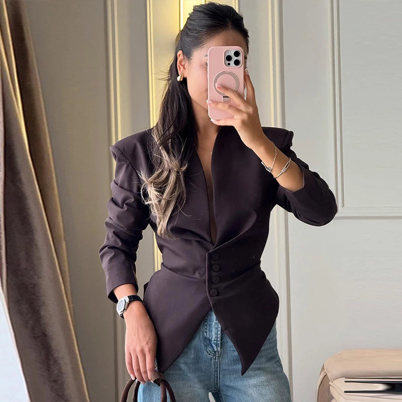 Evangeline | Cinched Waist Pleated Coat