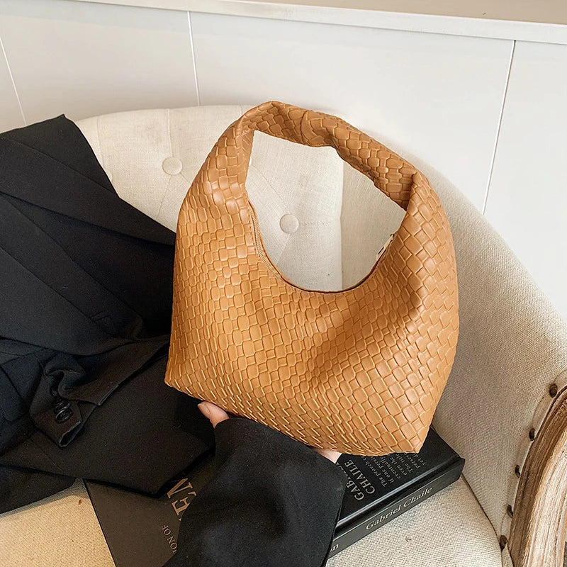 Gwen | Embossed Hobo Shoulder Bag