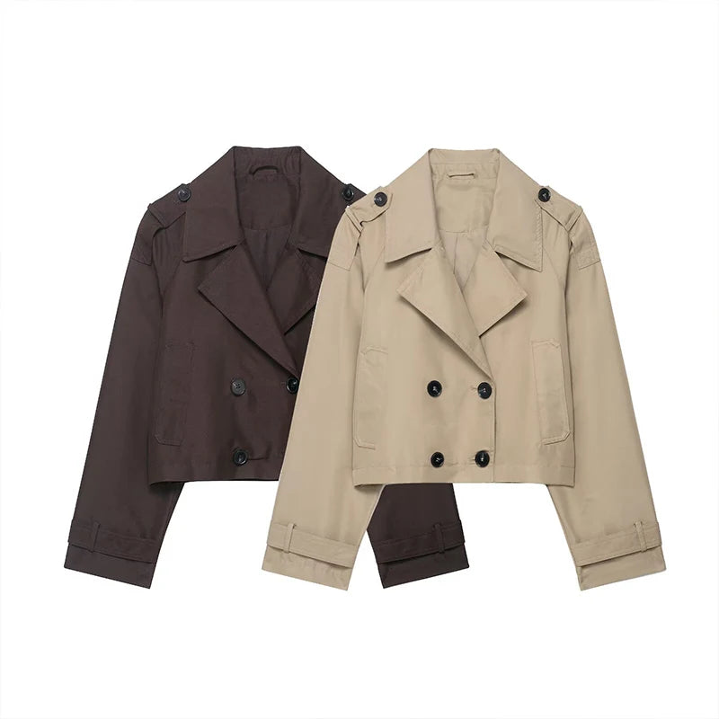 Audrey | Double Breasted Vintage Trench