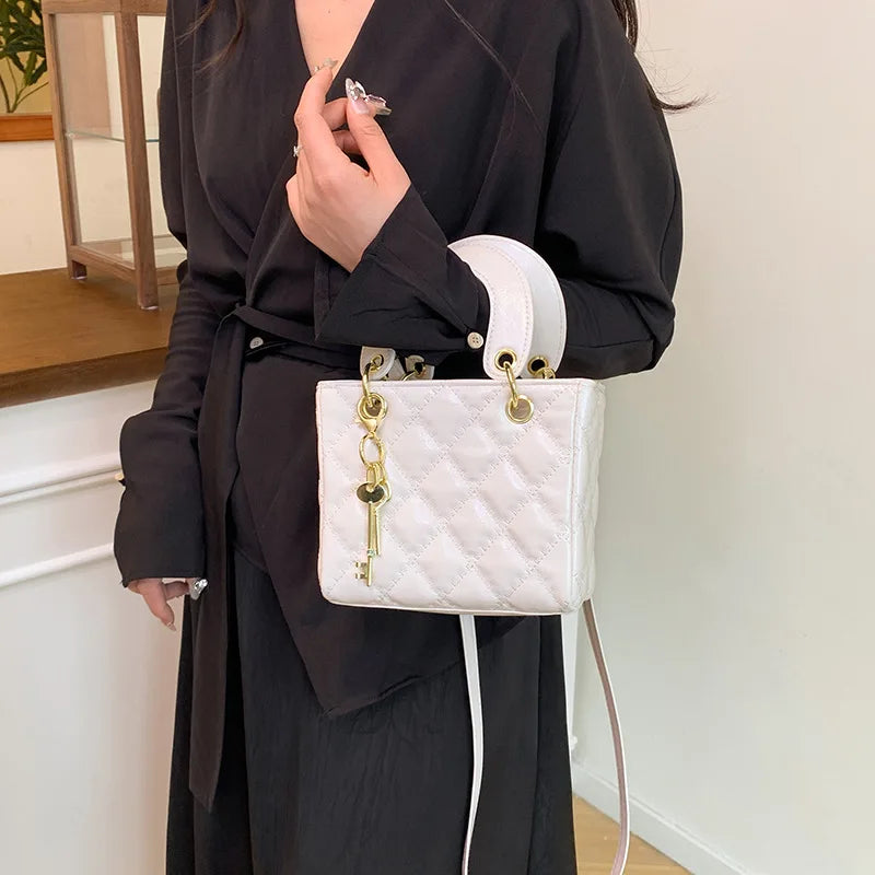 Adeline | Diamond Grid Mini Crossbody