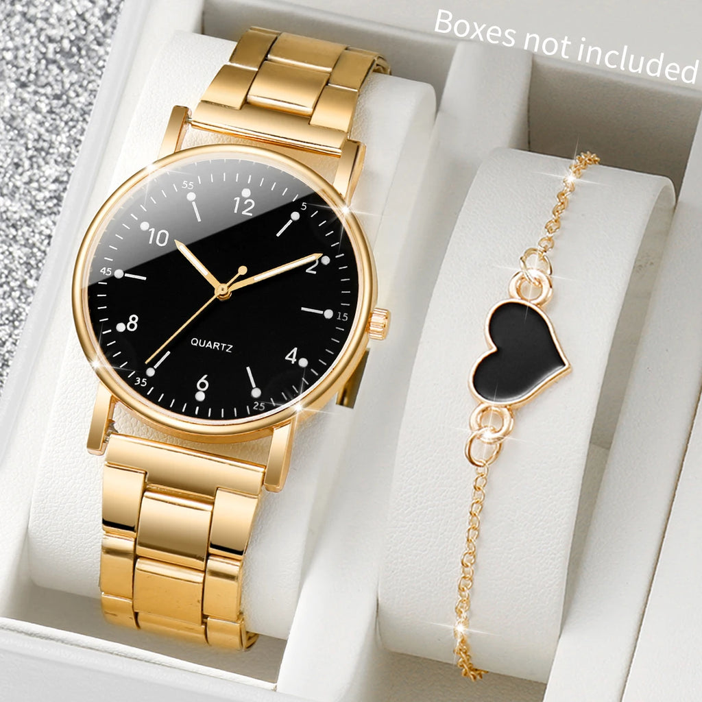 Aurelia | Minimalist Watch & Bracelet Set