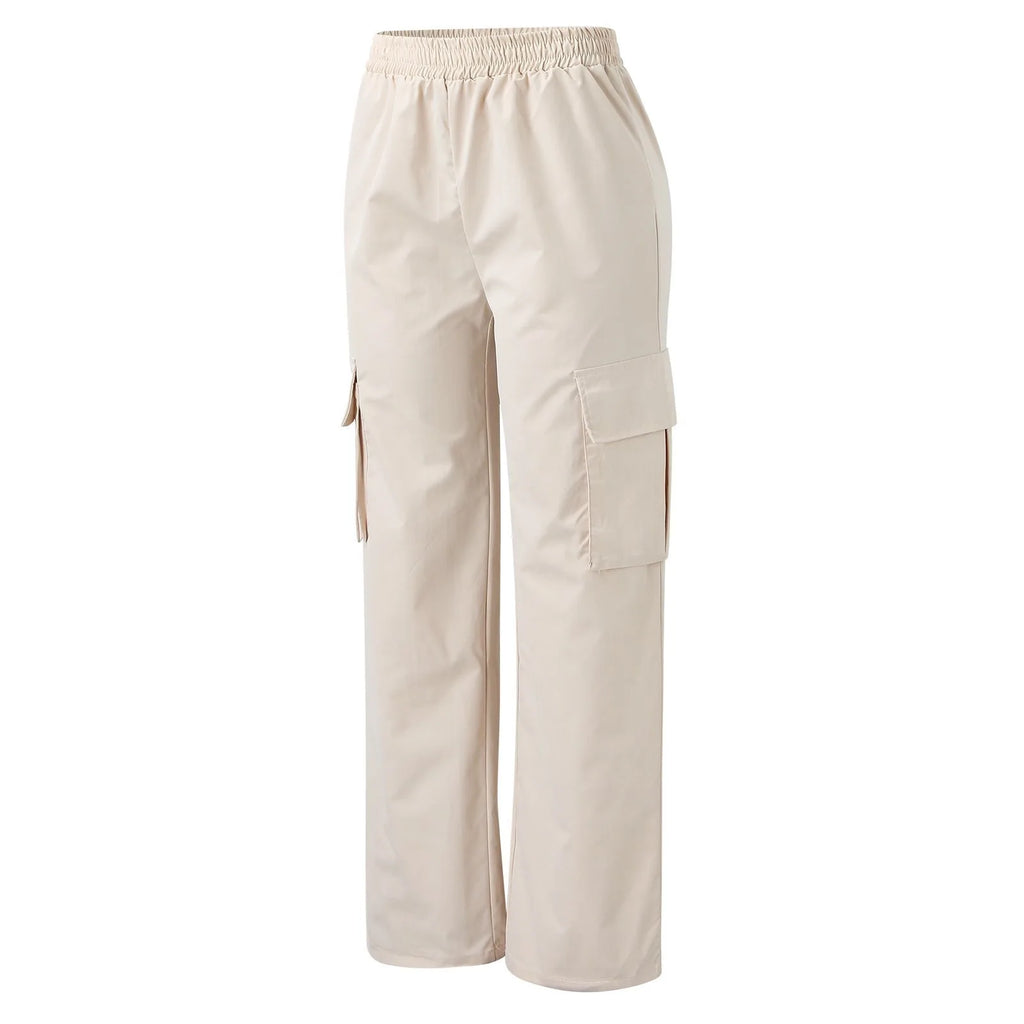 Petra | High Waist Cargo Trousers