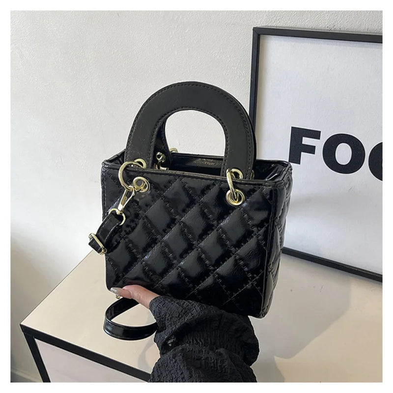 Adeline | Diamond Grid Mini Crossbody