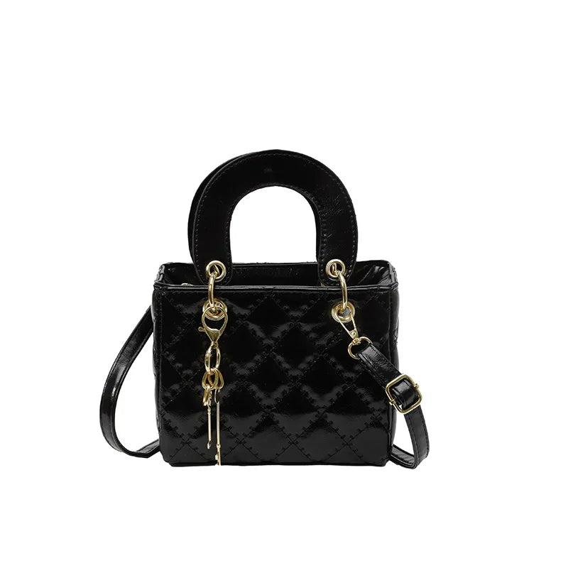 Adeline | Diamond Grid Mini Crossbody