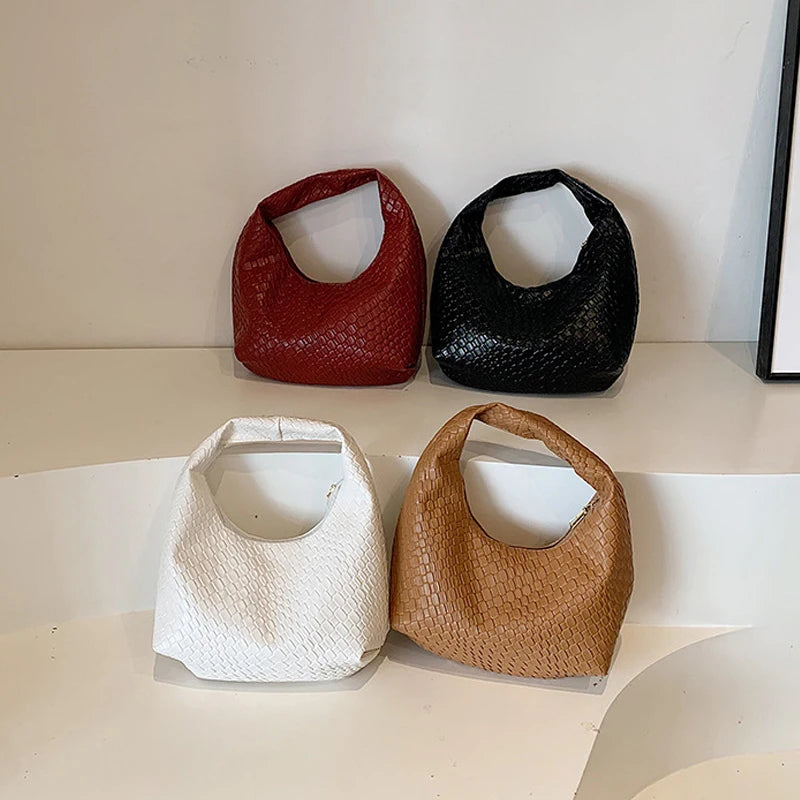 Gwen | Embossed Hobo Shoulder Bag
