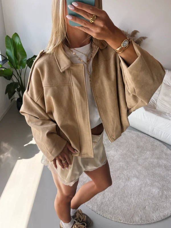 Aurore | Suede Jacket