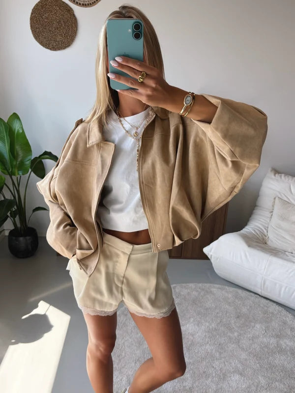 Aurore | Suede Jacket