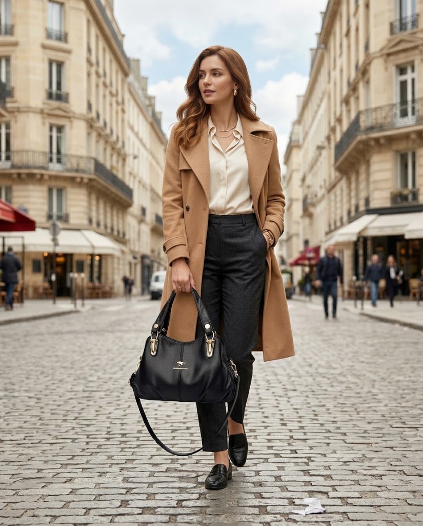 Vivienne Elegant Leather Shoulder Bag