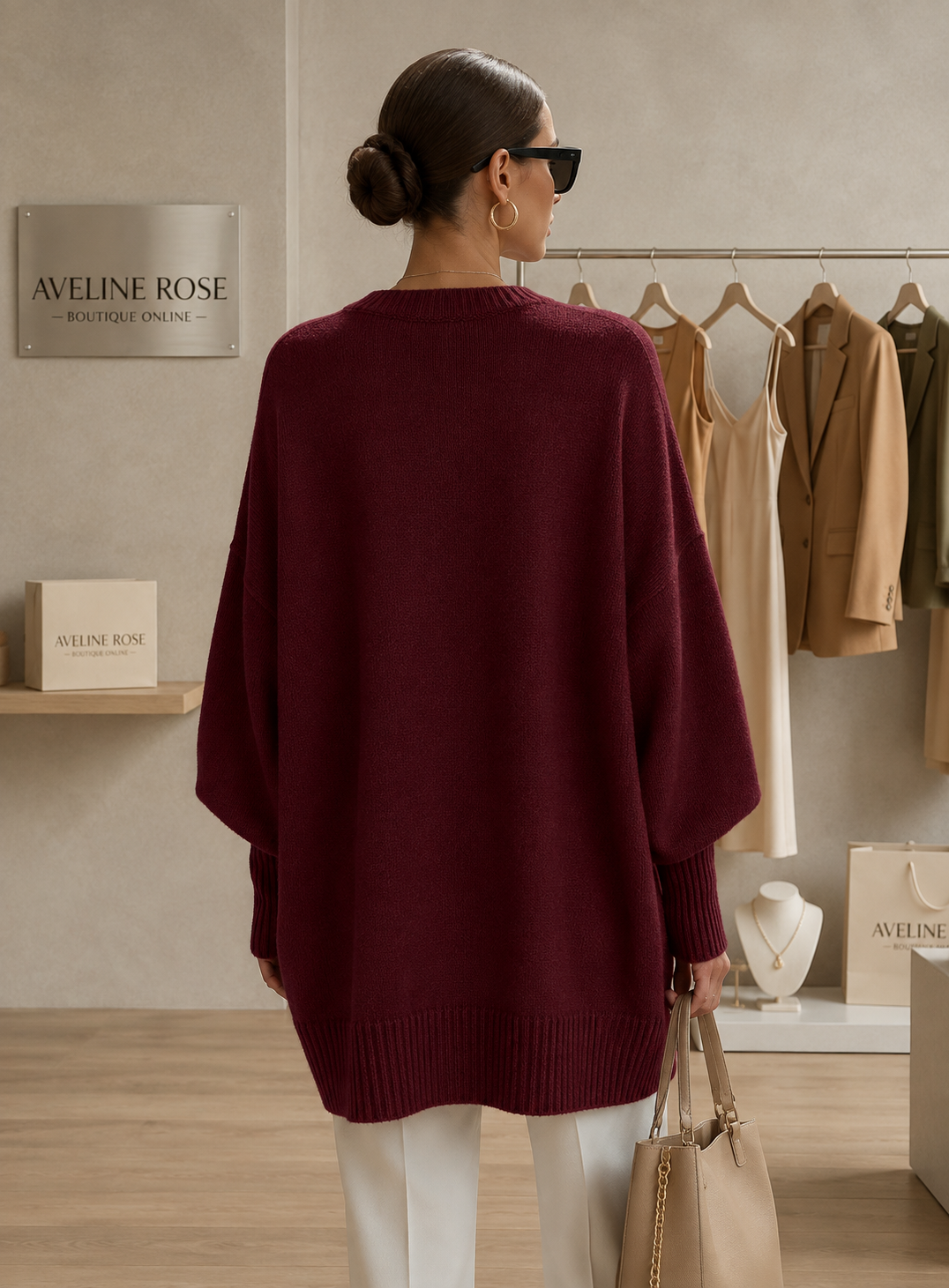 Elowen™ | Oversized Knitted Jumper