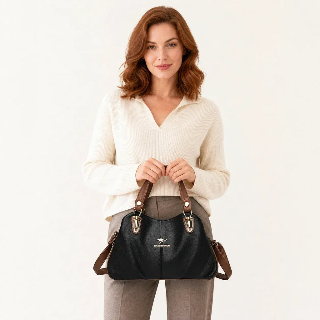 Vivienne Elegant Leather Shoulder Bag