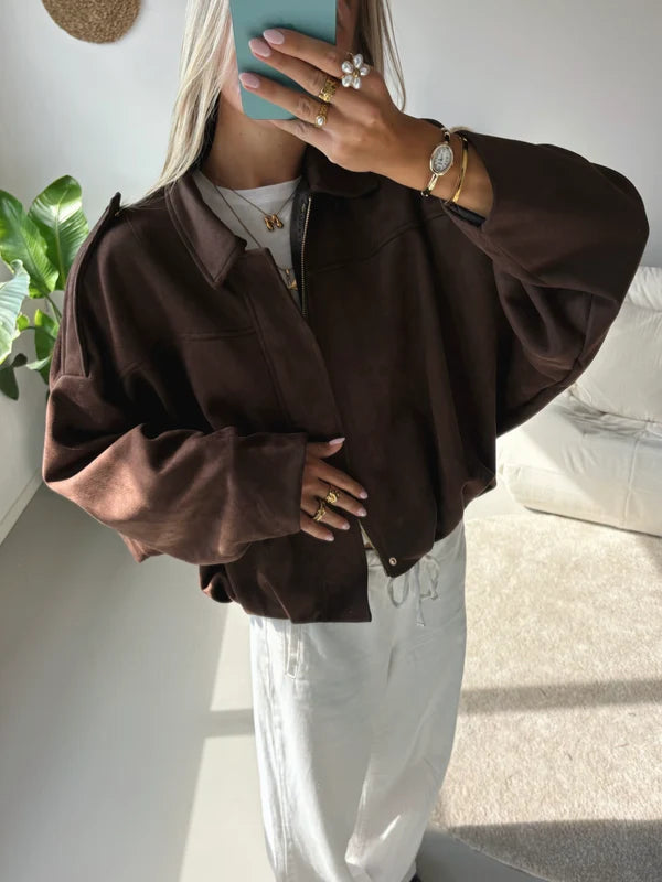 Aurore | Suede Jacket