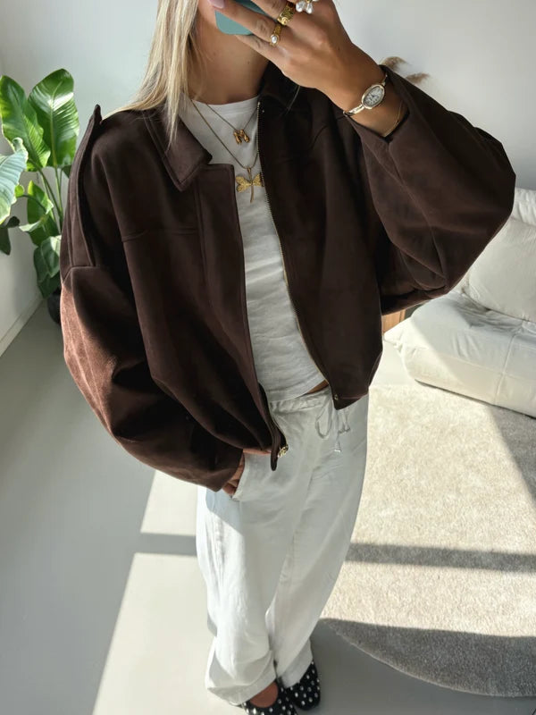 Aurore | Suede Jacket