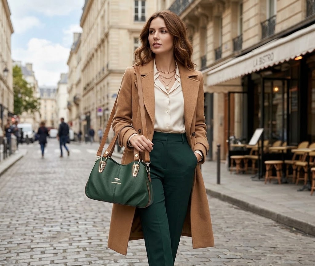 Vivienne Elegant Leather Shoulder Bag