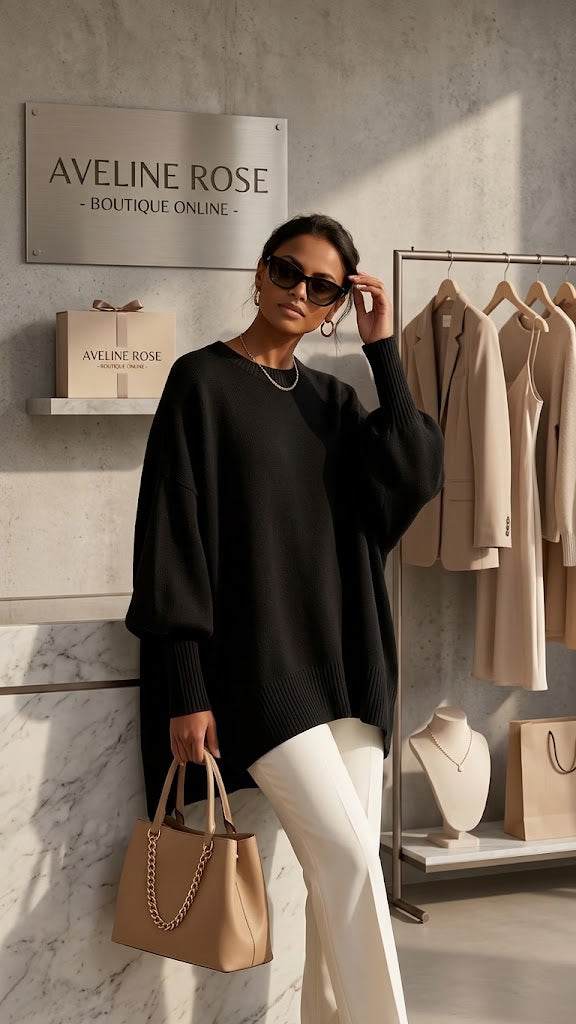 Elowen™ | Oversized Knitted Jumper
