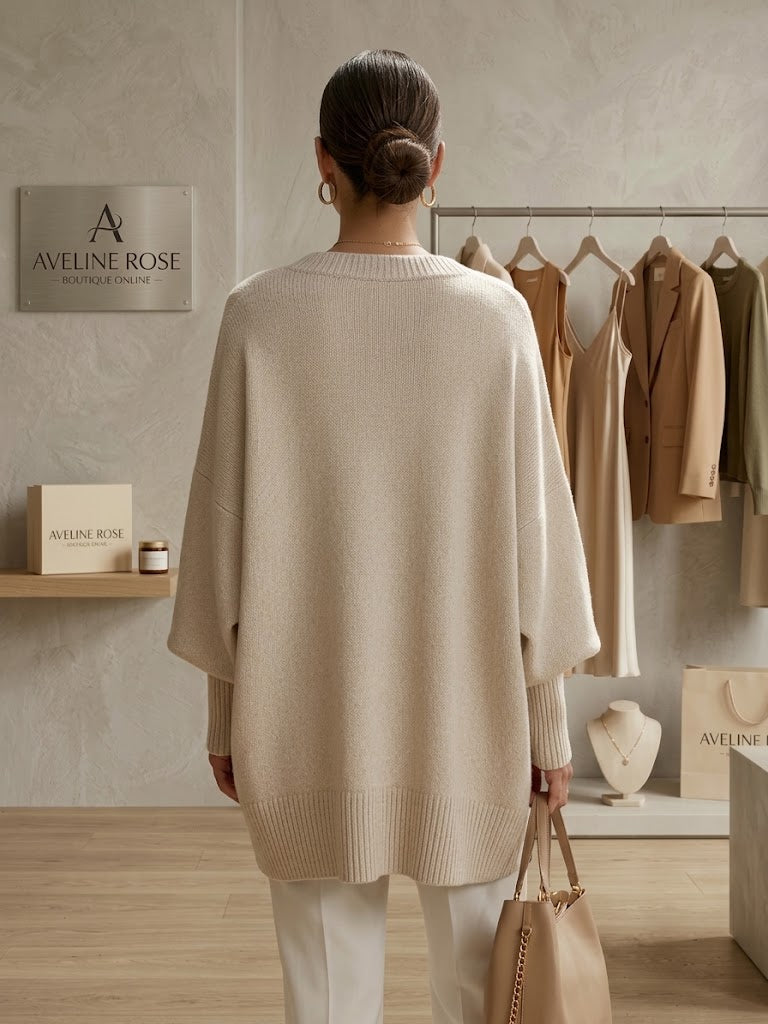 Elowen™ | Oversized Knitted Jumper